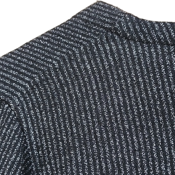 VINTAGE PRISA Boxy Tunic Top L XL 1X 2X Oversized Shirt Artsy Black Lagenlook - Picture 12 of 15